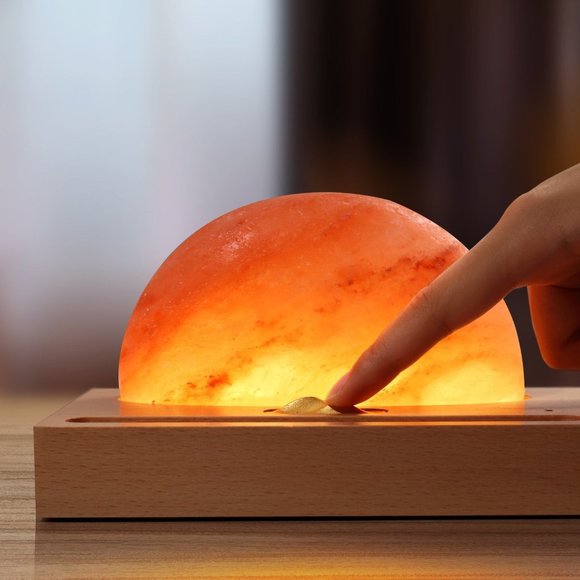Himalayan Salt Lamp Wireless Charger - Picture 4 of 13